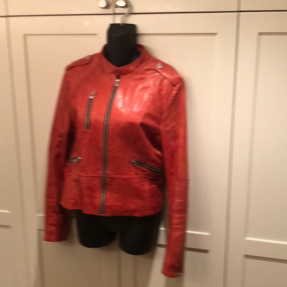 Cute Light Leather Jacket Gem